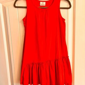 Red Sleeveless Dress